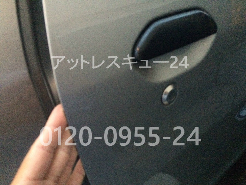 三菱ミニカ軽自動車のインロック鍵開け アットレスキュー24 緊急駆けつけ日記