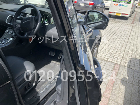 レンジローバーEVOQUEドアロック鍵開け