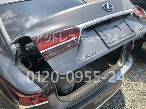 トランク開錠TOYOTAレクサスLS500h