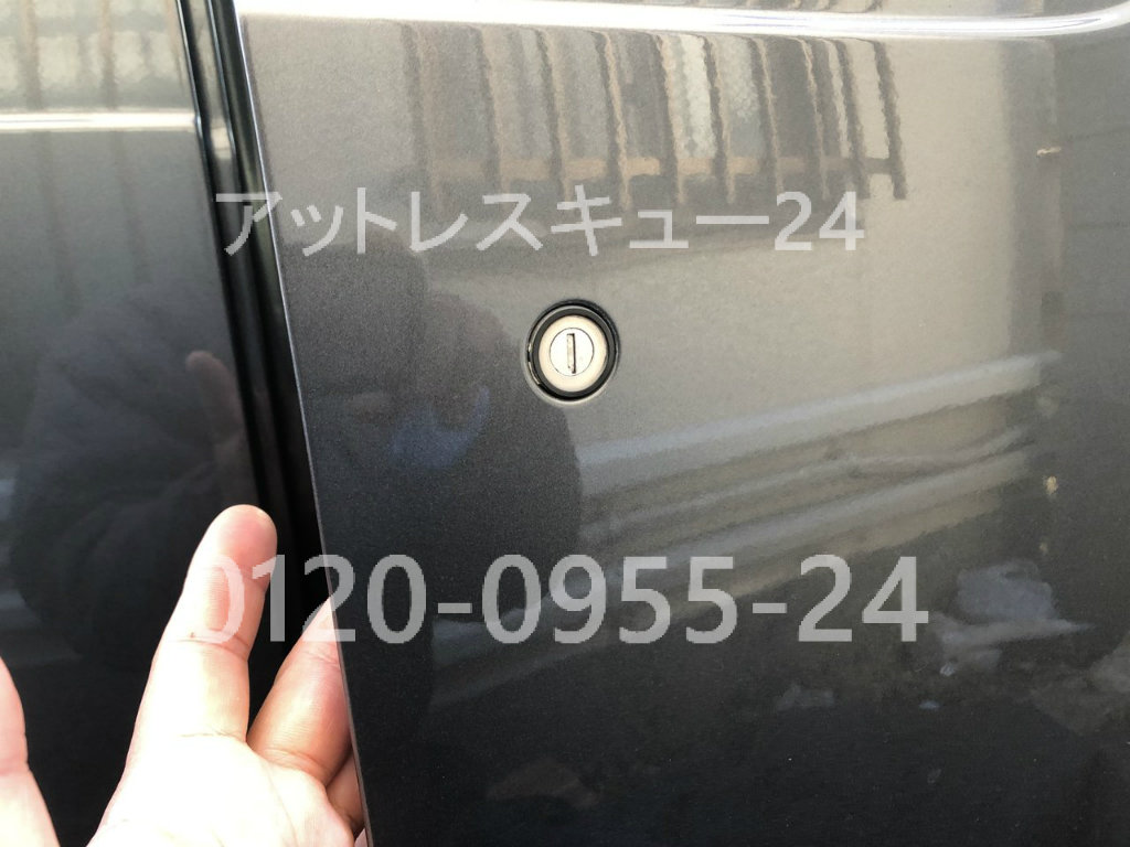 Honda Nボックスのリモコンキー車内閉じ込め インロック鍵開けレスキュー アットレスキュー24 緊急駆けつけ日記