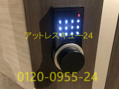 グラモ製レオロック電子錠センサー不具合カギ開けレスキュー