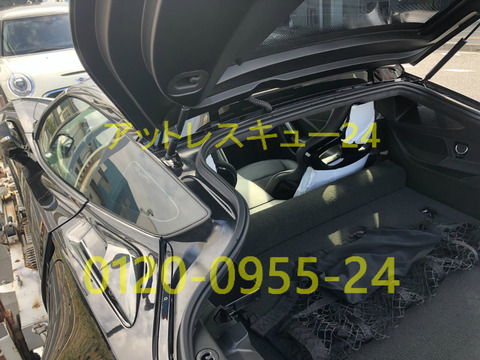 インロック鍵開けシボレーコルベットC7