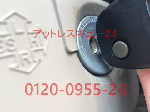 スズキHA24系アルト鍵の復旧キーレスエントリー現場作製