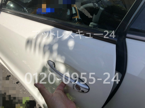 メルセデスベンツSL63AMGドアロック開錠