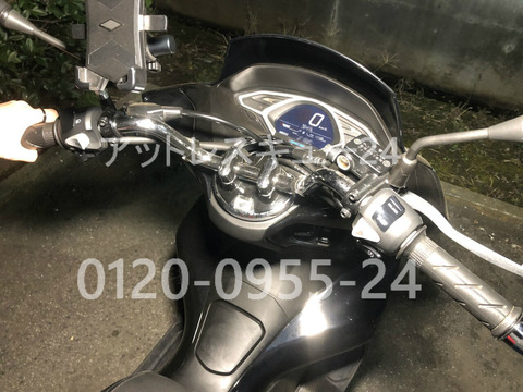 バイクのメットイン開錠ホンダPCX