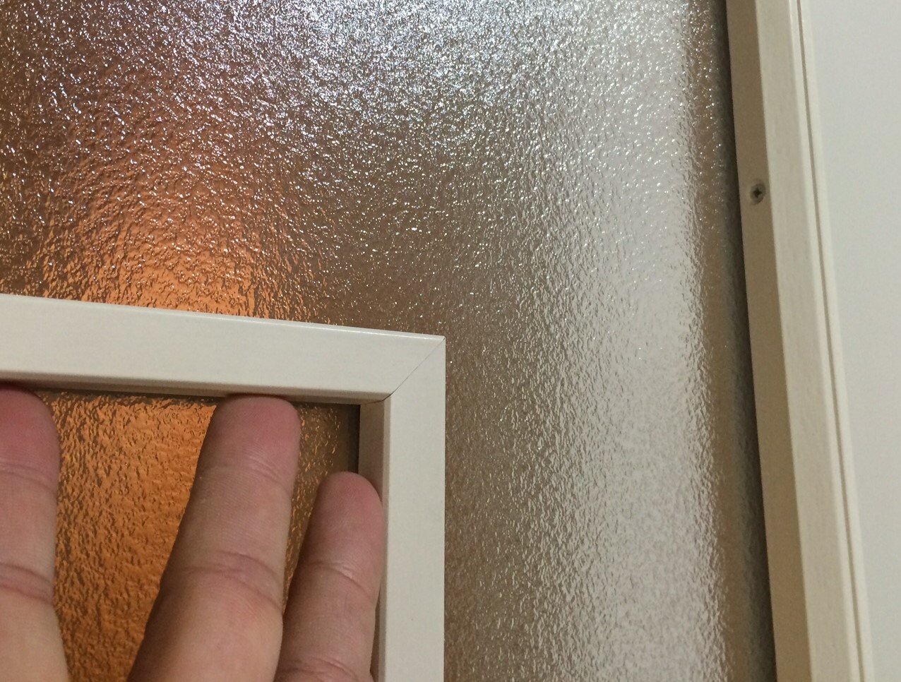 室内扉 くもりガラス破損交換 アットレスキュー24 緊急駆けつけ日記