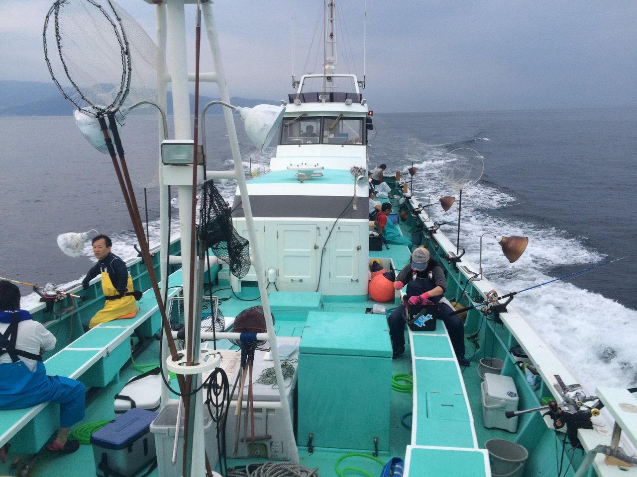 半夜クロムツ乗合船 大満足の網代つちそう丸 Burst High