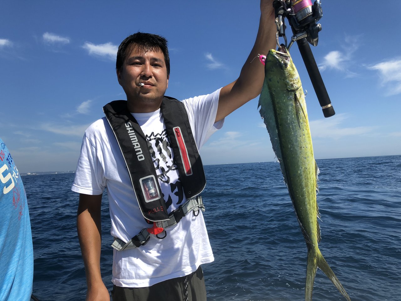 出張船長シイラ釣り カワハギチェック Burst High