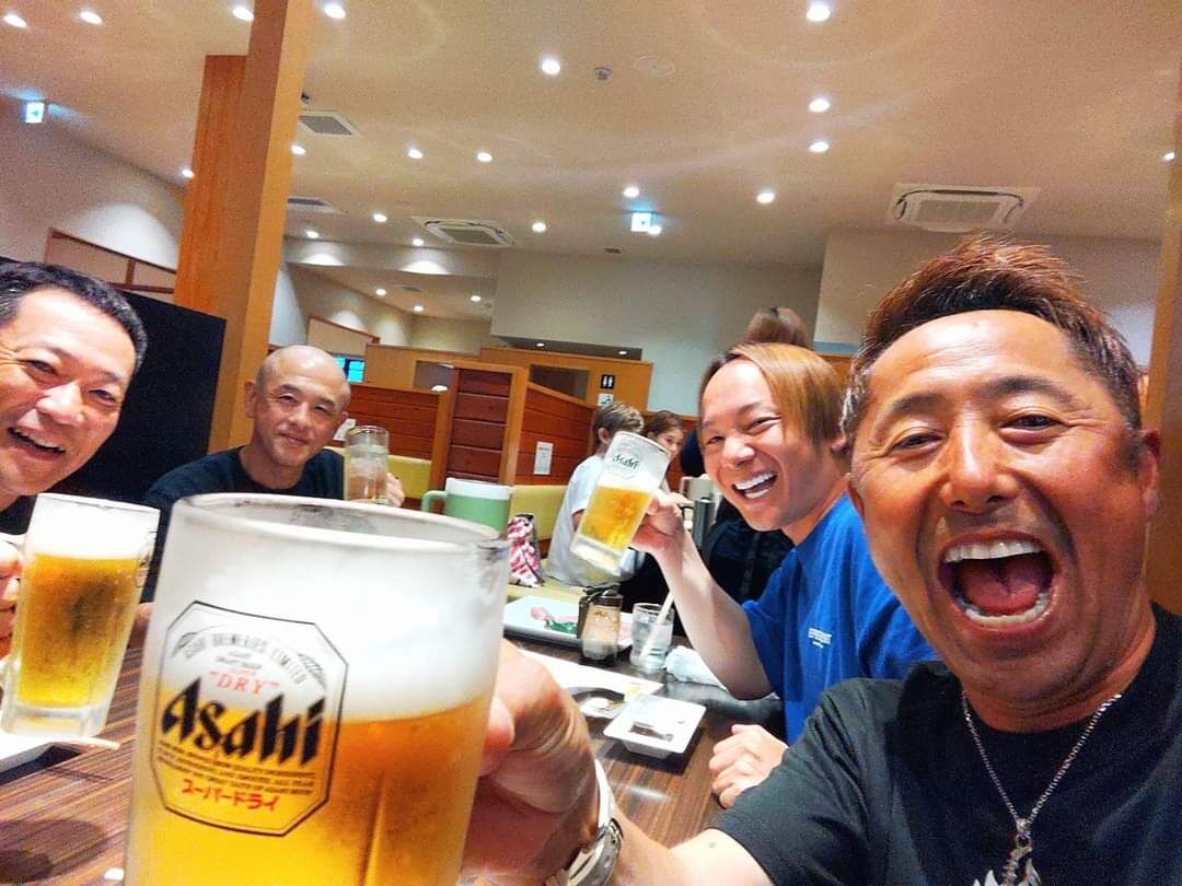 焼肉&生ビール🍺めっちゃ美味ぇー😍💞