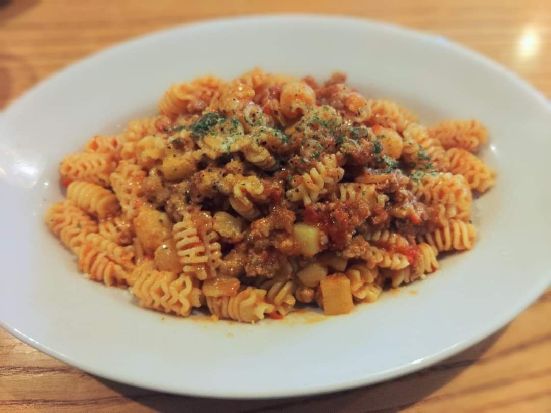 近所の｢オステリア　エ　バール　オット｣でパスタ🍝のランチ食べた☺️🎵