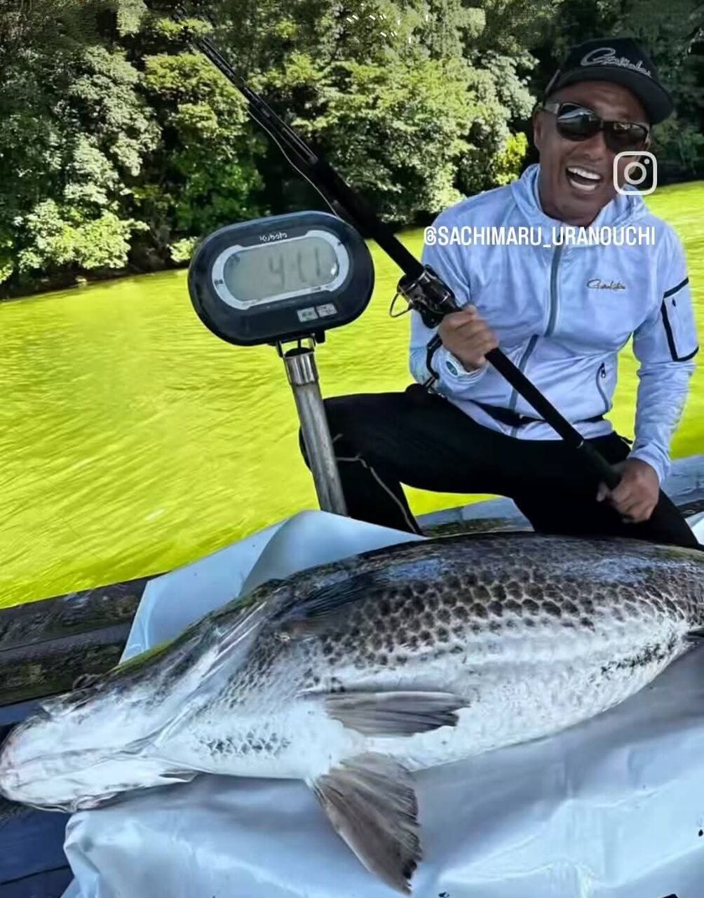 報告遅くなりました‼️
７月２０日、２１日の高知県浦ノ内湾のカセでのアカメ釣り😉🎵