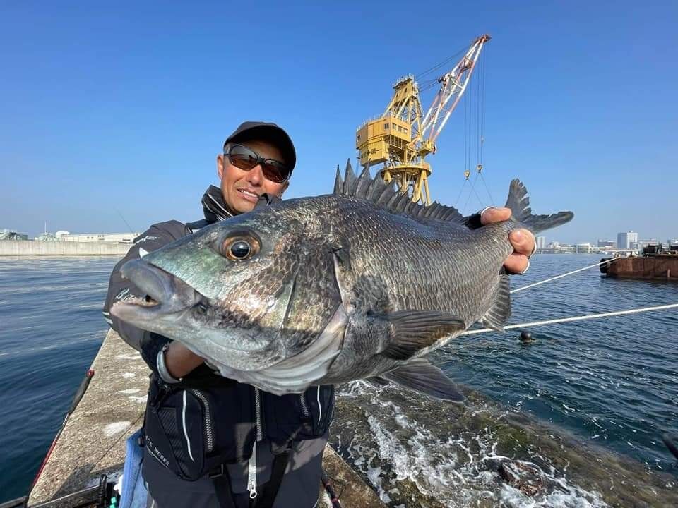 日曜日は広島湾の波止で撮影でした😉🎵