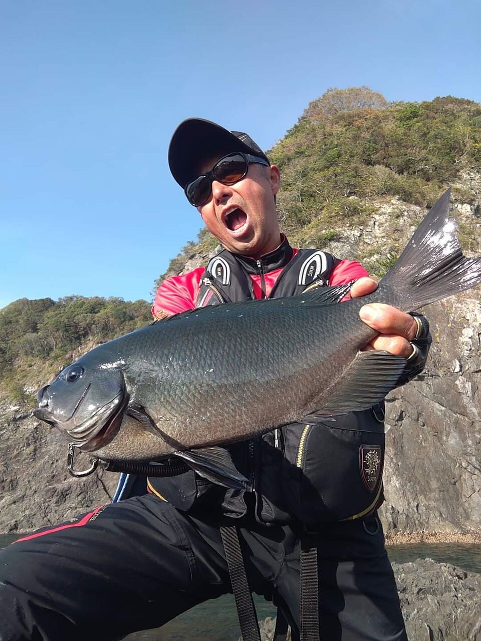 水曜日の高知県須崎沖でのグレ釣りは