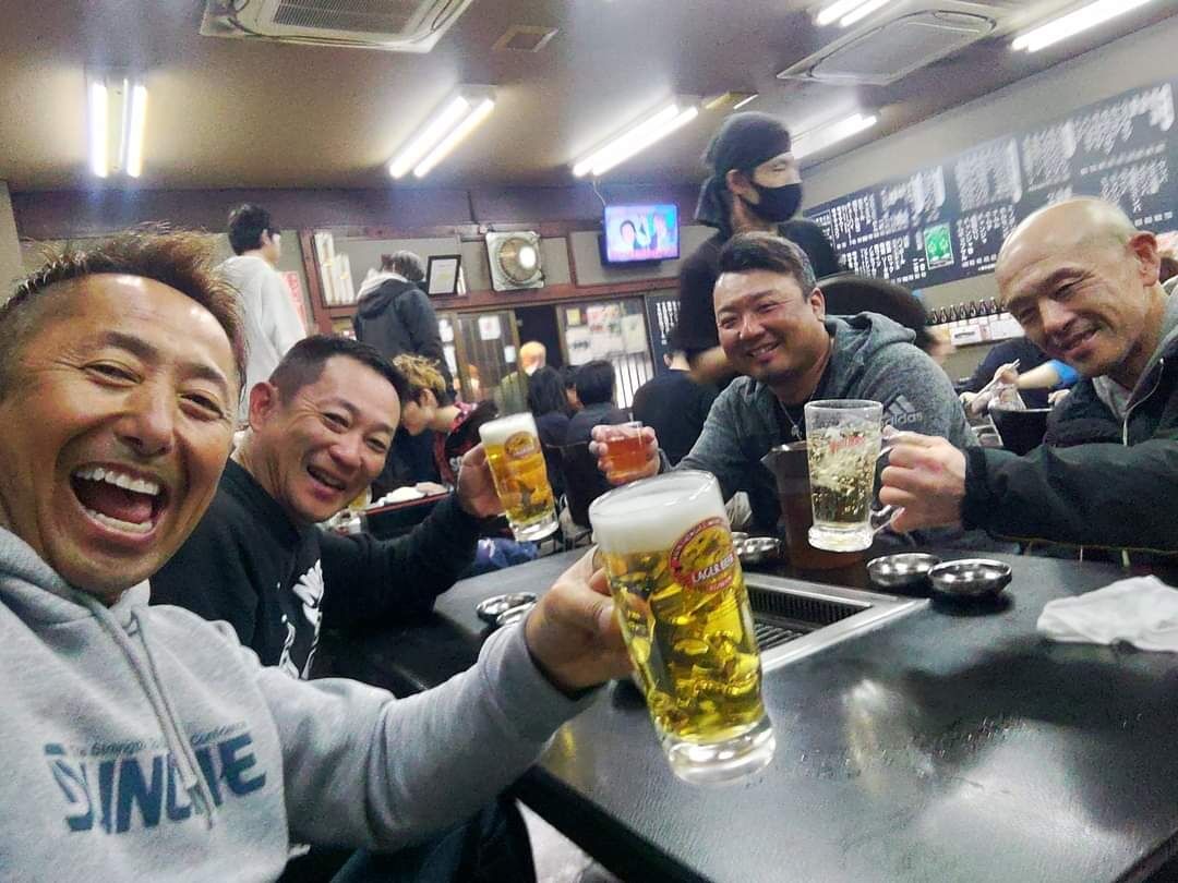 気が付いたら広島で焼肉&生ビール🍺です😲🎵