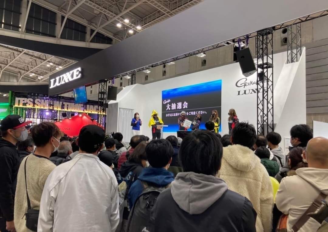 たくさんの方々に
がまかつブースにお立ち寄りいただき、嬉しい限りです！
誠にありがとうございました😌🌟