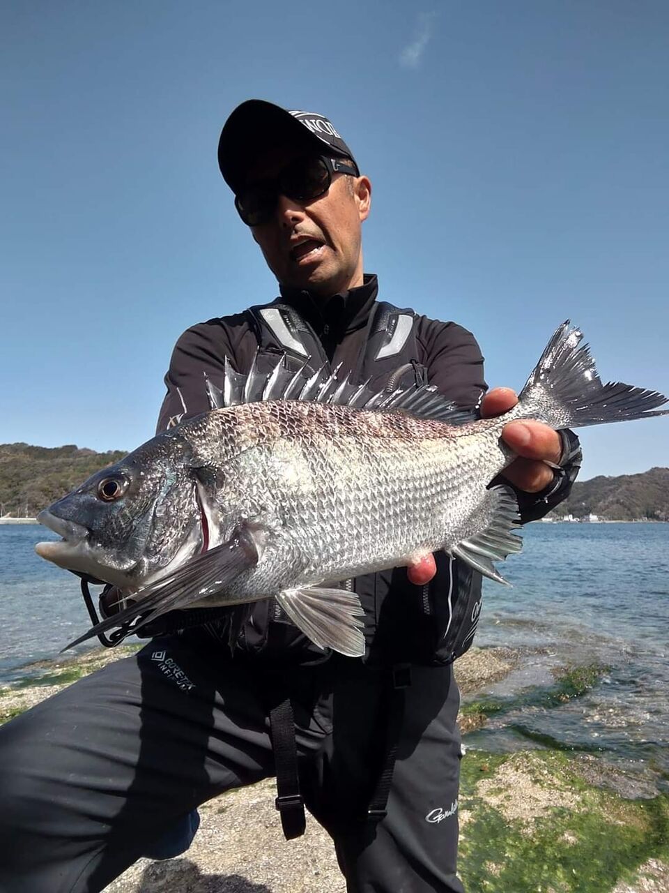 昨日の高知県浦ノ内湾でのチヌ釣りは