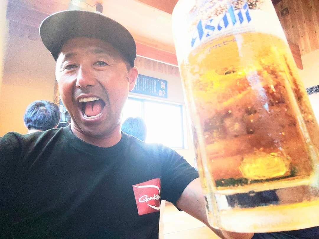 昨日の釣りの帰りはclubGsメンバー達と｢焼肉みやび｣で反省して帰った‼️