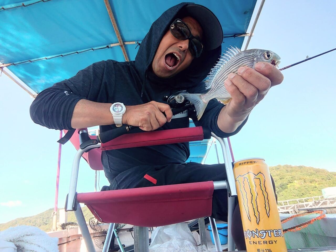 今日は高知県須崎市浦ノ内湾でのアカメ狙い最終日です😉🎵