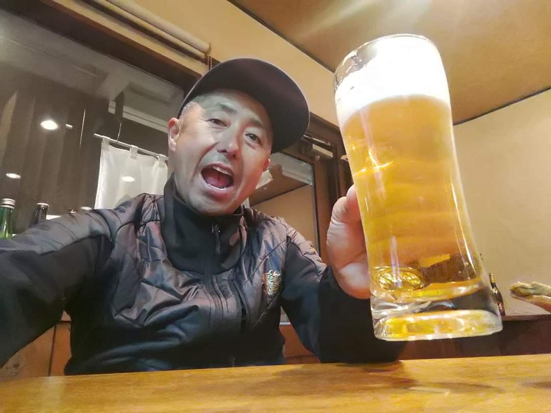 熱々おでん🍢&生ビール🍺めっちゃ美味ぇー😍💞