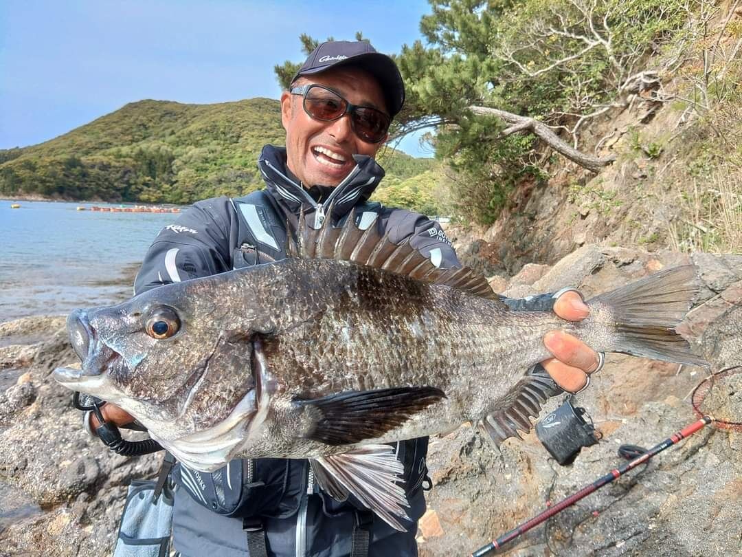 日曜日の島根県隠岐の島でのチヌ釣りは