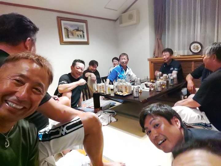 名釣会の皆さん、吉和川漁業組合長さん、お疲れ様でした‼️