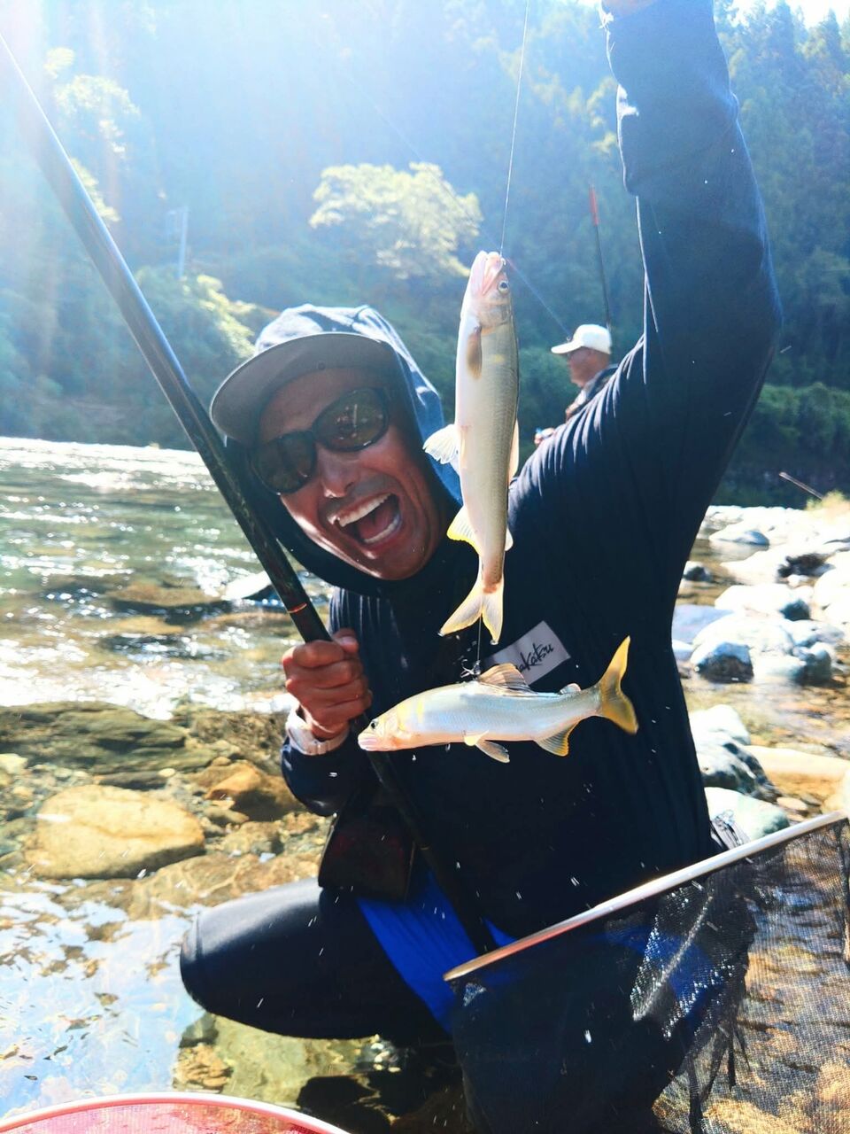 山口県錦川に鮎釣りに行ってみました😉🎵
