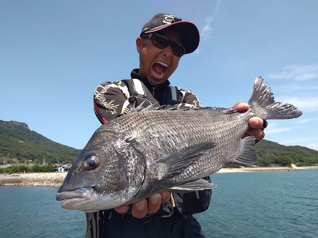 先週の日曜日の岡山県玉野沖の波止でのチヌ釣りは