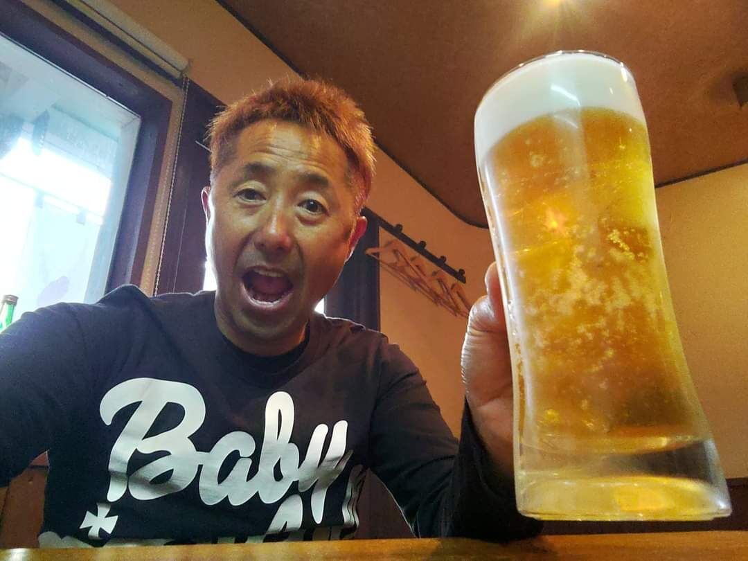 焼鳥&アコウの煮付け…&生ビール🍺めっちゃ美味ぇー😍💞