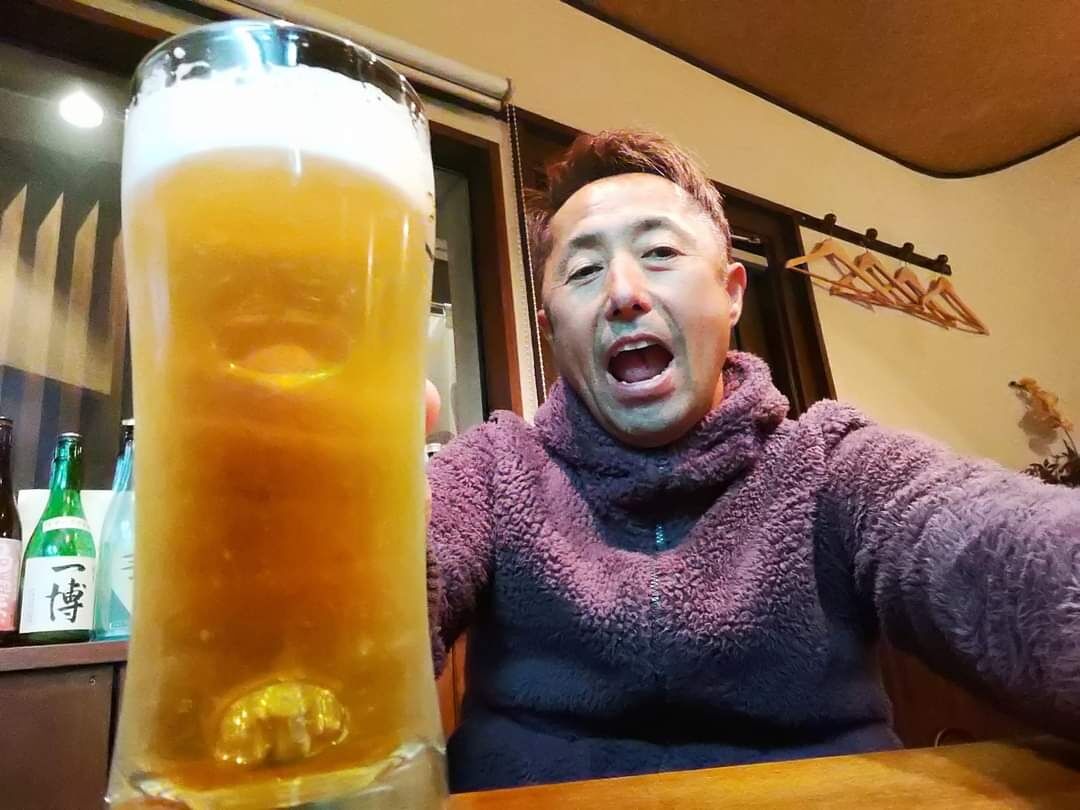 おでん🍢&生ビール🍺めっちゃ美味ぇー😍💞
