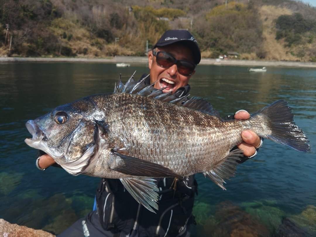 先日の香川県詫間沖でのチヌ釣りの撮影は