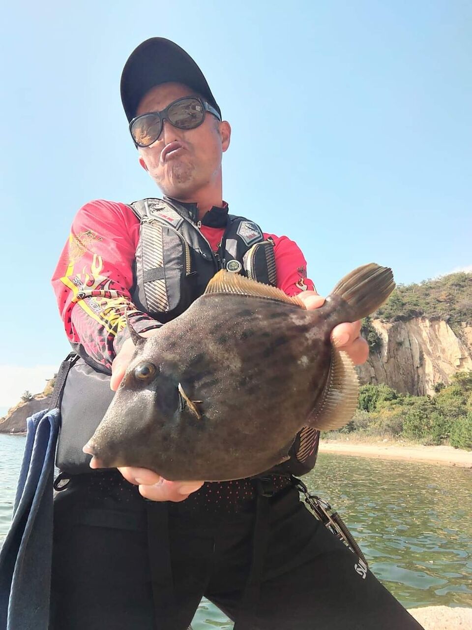 日曜日の広島湾でのチヌ釣りは