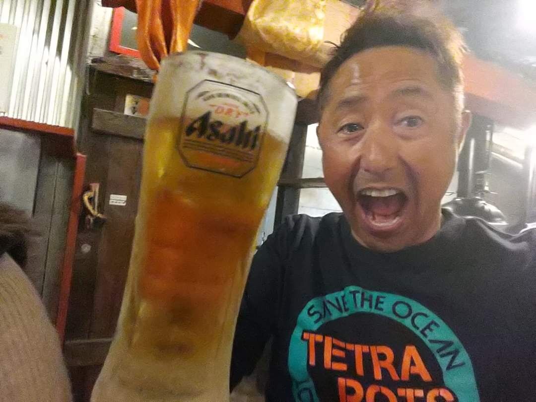昨日は近所の｢みずしまホルモン｣で反省しました😉🎵