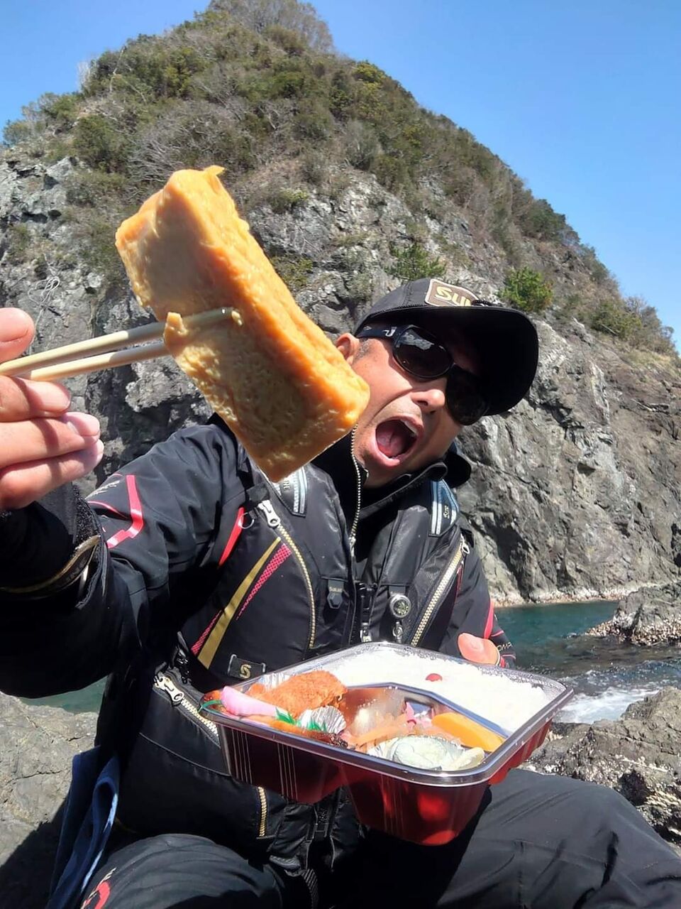 とりあえず、須崎の玉子焼き弁当🍱食べるわ‼️