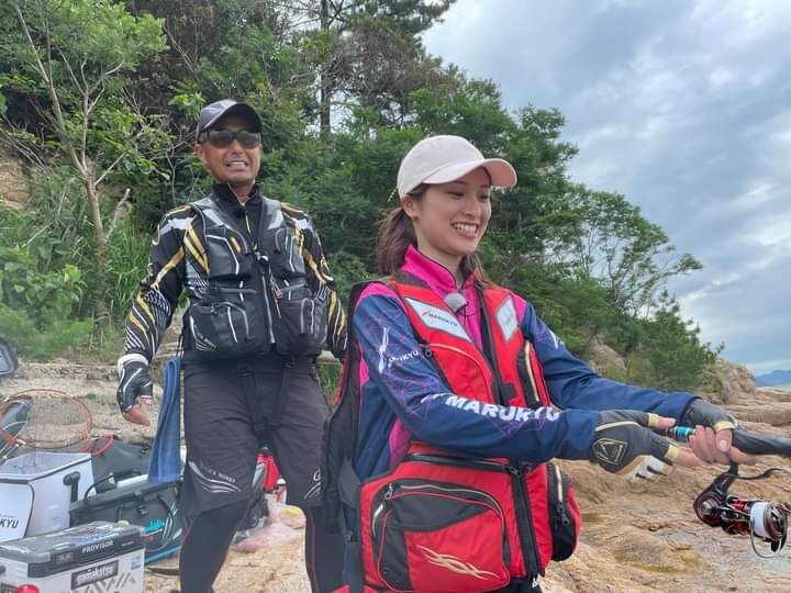 ｢城島健司のJ的な釣りテレビ｣の撮影で広島湾でチヌ釣りでした😉🎵