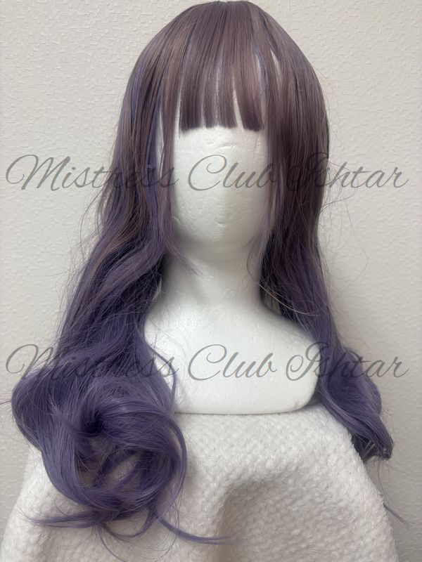 女装用ウィッグ63.パープルグラデ : 大阪難波女王様・M専科SMクラブIshtar-衣装・道具-