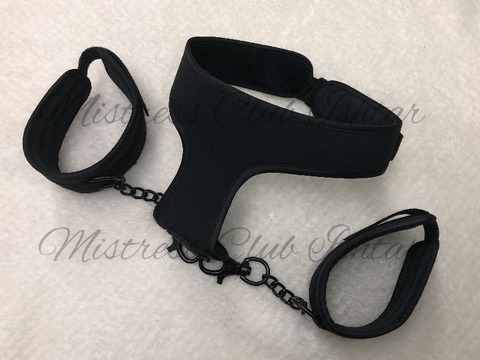 Coller and handcuffs set