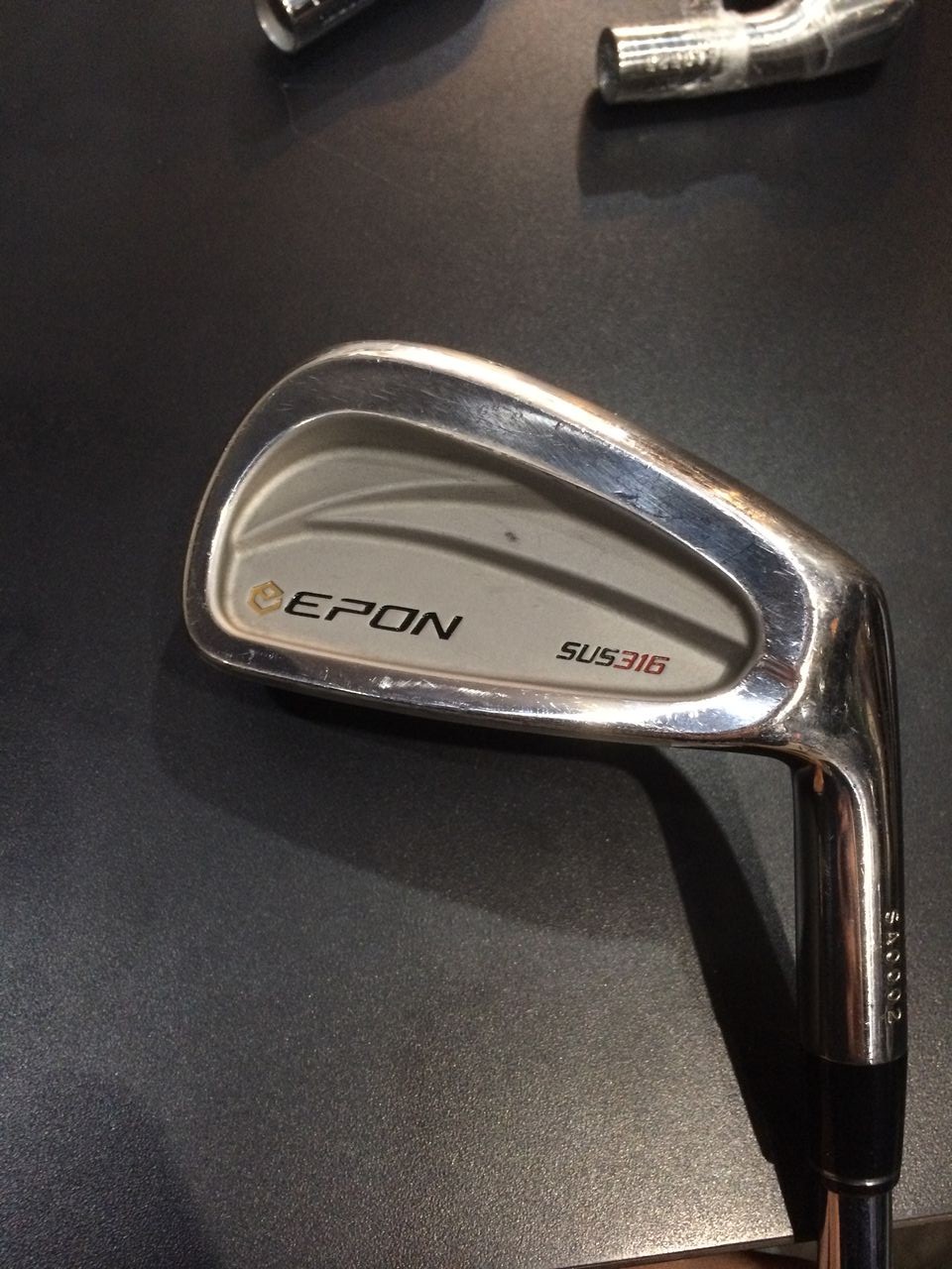 EPON SUS-316アイアン/4番～PW/7本セット アイアン 6本セット #5～9、PW ZXi7 ブラッククロムアイアン [N.S.PRO