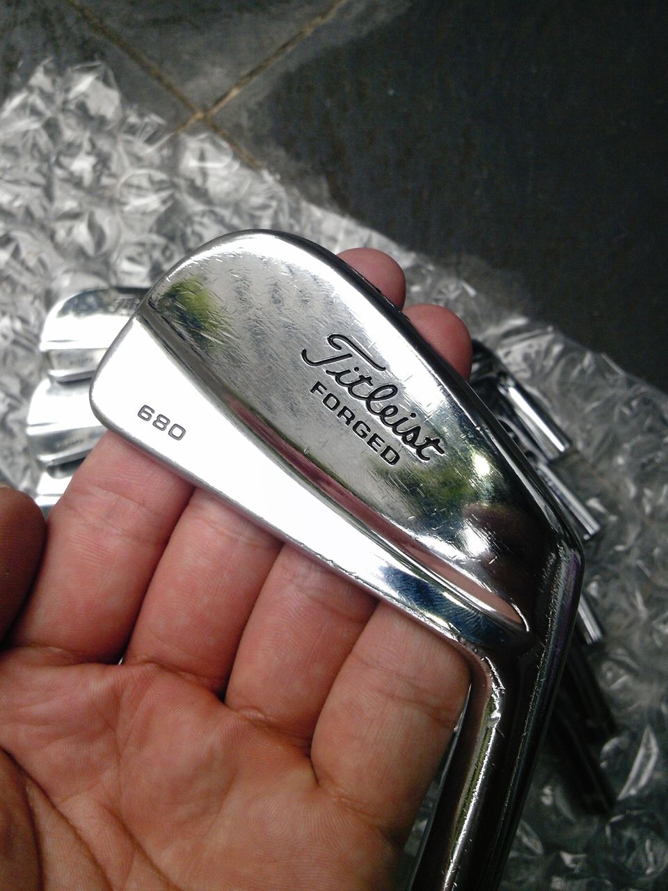 Titleist 680 FORGEDにあのシャフト・・・・・ : Club-Tの