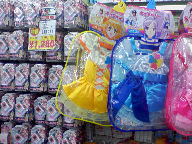 ヨドバシカメラのプリキュア売場 きゅあきゅあdiary