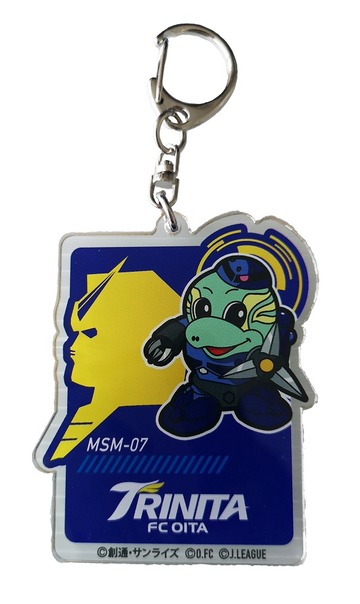ガンダムアクリルキーホルダー(マスコット)サンプル