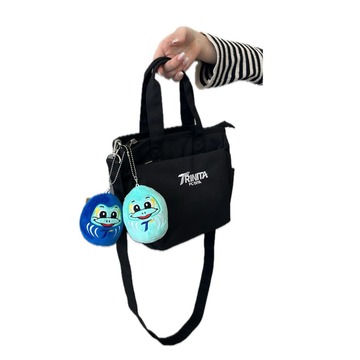 バッグにつけた写真