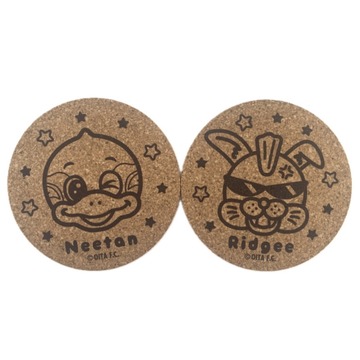 コルクコースター(2個)