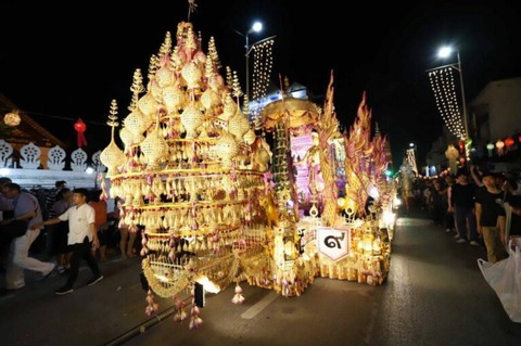 チェンマイイーペン(ローイクラトン)祭2020-1