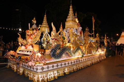 チェンマイイーペン(ローイクラトン)祭2020