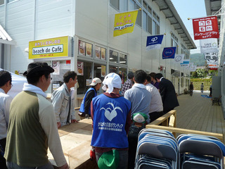 陸前高田の仮設店舗