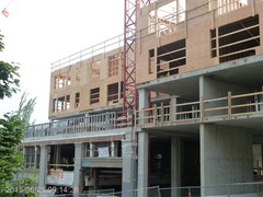 歴史ある建物を残したリノベ現場