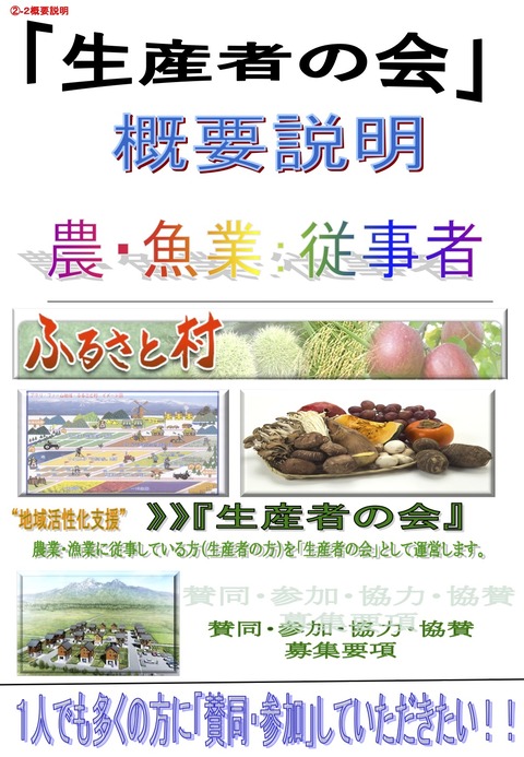 ②-1生産者の会・入会概要説明書のコピー