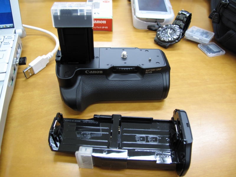 EOS kiss X3]バッテリーグリップ BG-E5を購入 : Naoログ