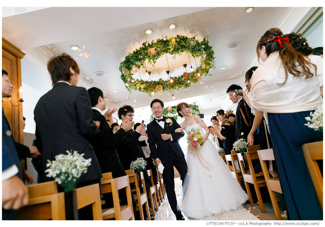 結婚式カメラマン持ち込み撮影|フォトグラファーco1.k