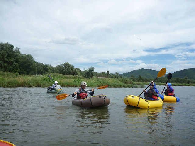 初体験 パックラフト １日目 カマトトでごめんネ 覚え書きblog